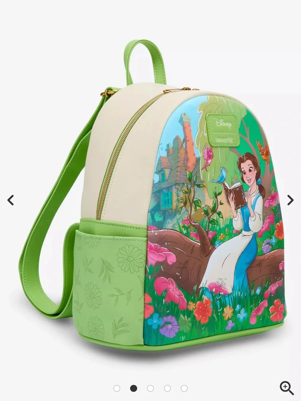 Loungefly Disney Beauty And The Beast Belle Reading Mini Backpack